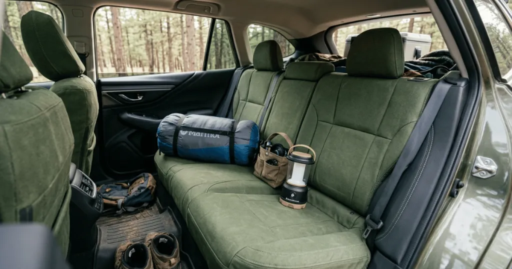 camping car seat cover