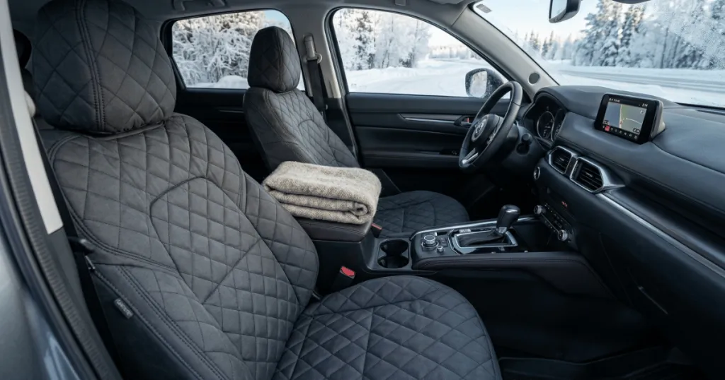 cold weather car seat cover