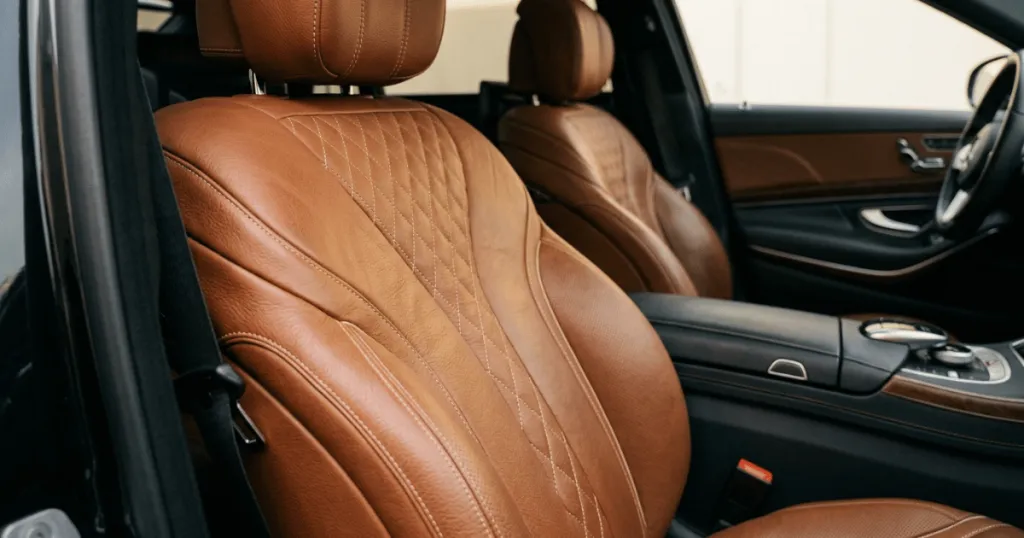 genuine leather car seat cover