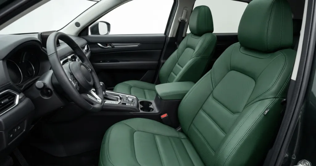 green car seat cover