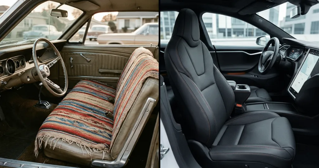 history of seat covers