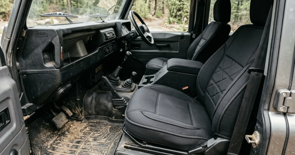 off road car seat cover