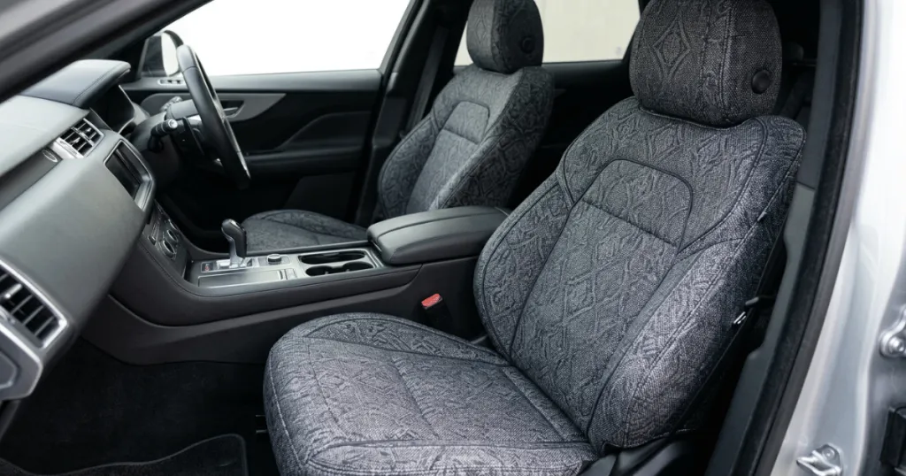 patterned seat cover
