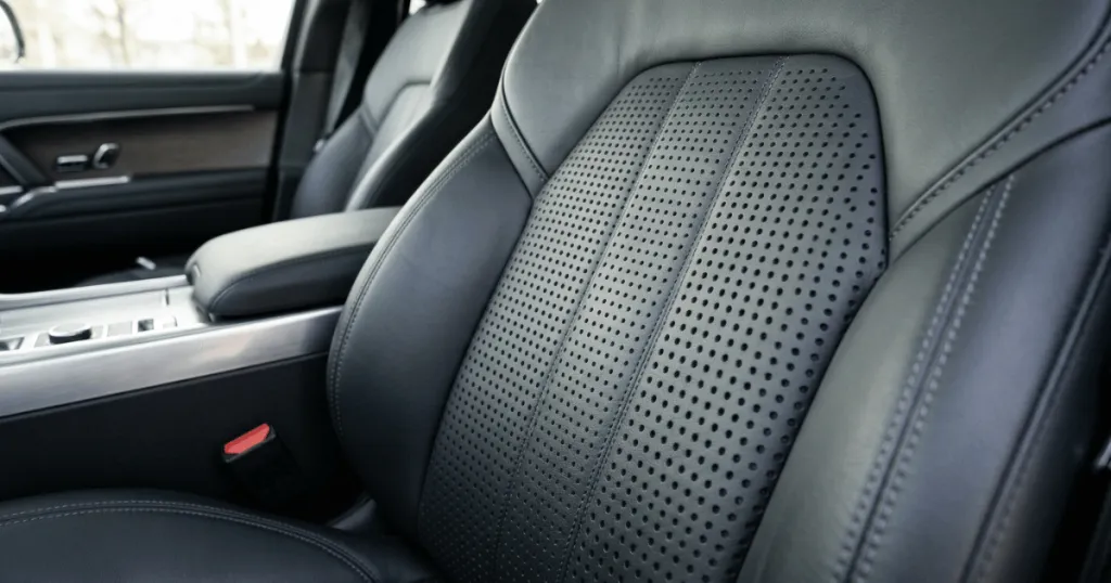 perforated seat cover