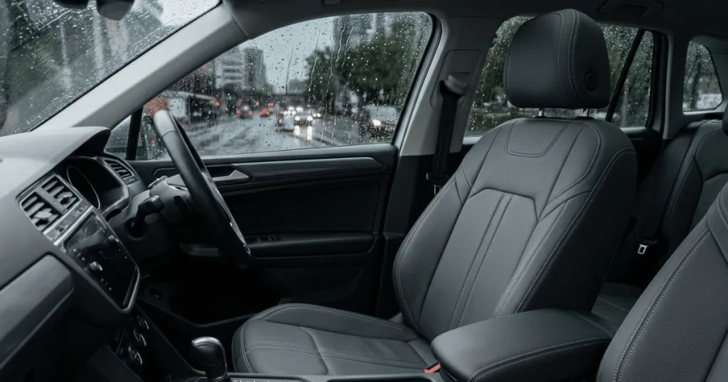 rainy climate car seat cover