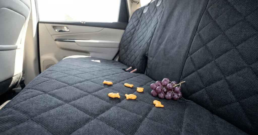 snack resistant car seat cover