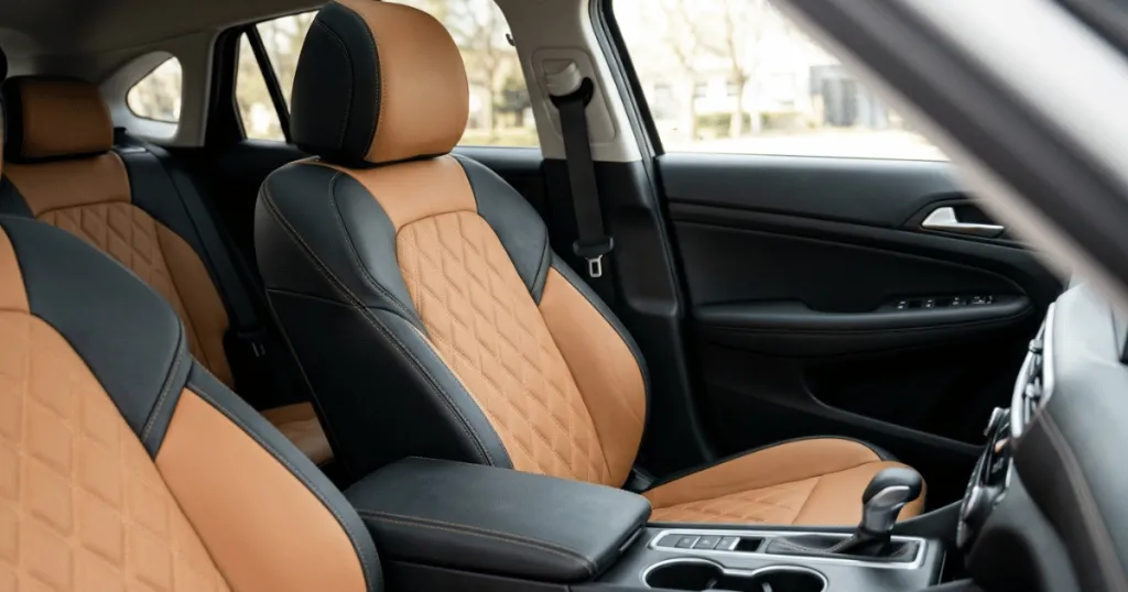 two tone seat cover